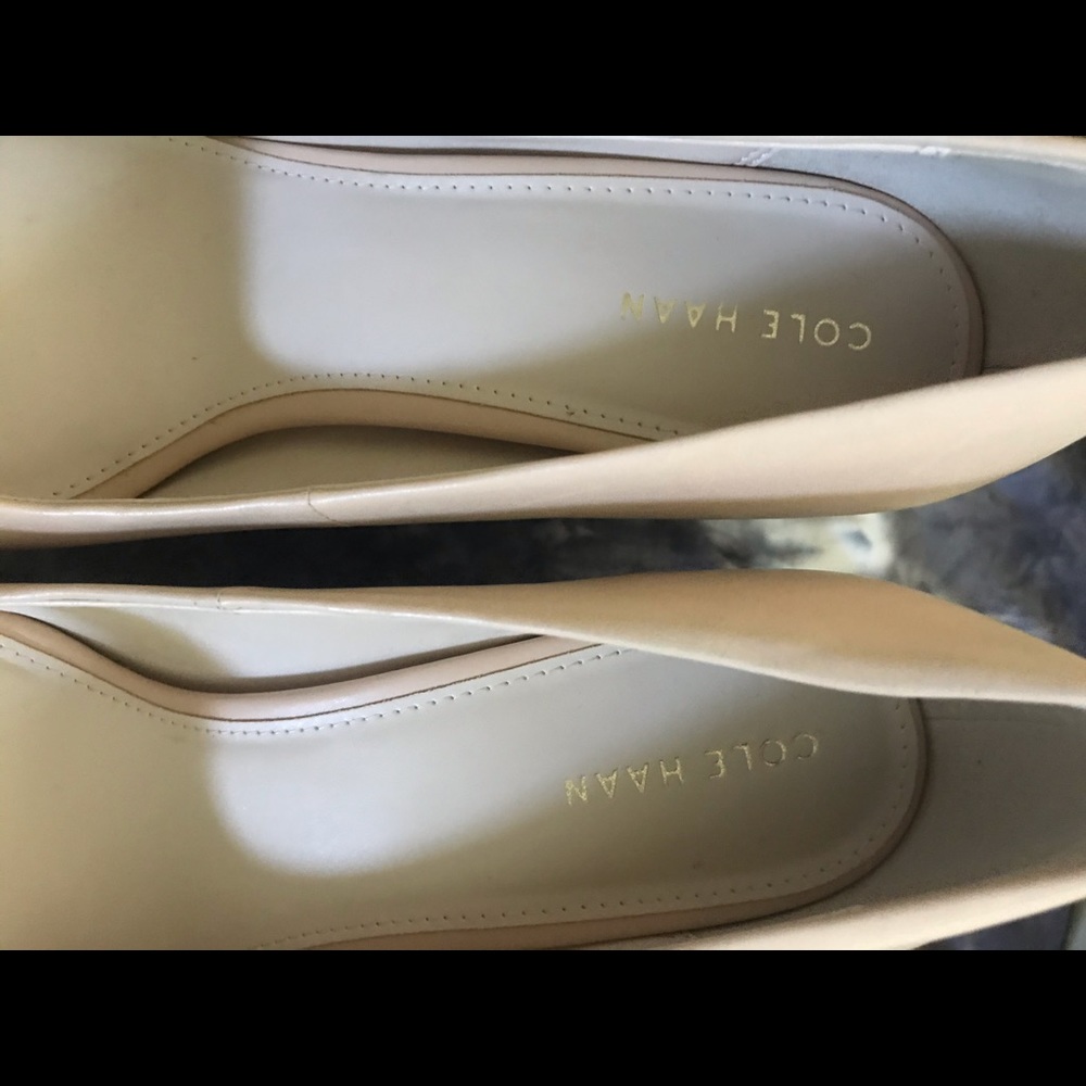 Cole Haan nude leath - Picture 4 of 7